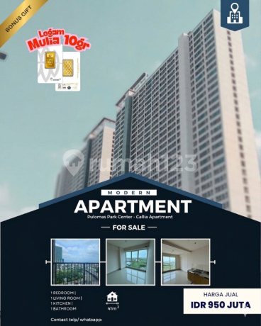 Apartemen Siap Huni di Tengah Pusat Kota Pulomas Park Center Dekat Tol dan Strategis Apartemen Siap Huni di Tengah Pusat Kota Pulomas Park Center Dekat Tol dan Strategis