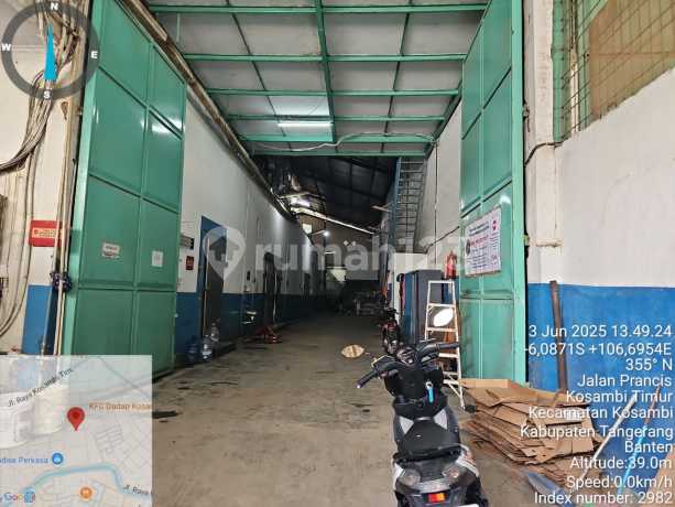 Warehouse for Sale Cheap!! Ocean Park Warehouse Complex Land Area 750 Sertificate - Kosambi, Tangerang Regency - Cash Only