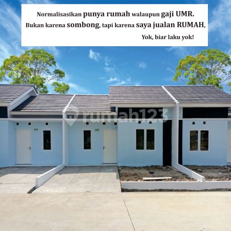 Rumah Kpr Bersubsidi 185 Juta Cicilan 1 Jt.an Flat Daerah Citeureup - Cibinong