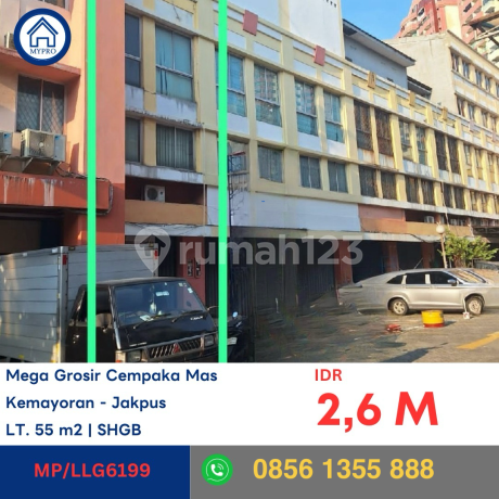 Di Jual Ruko Graha Cempaka Mas, Jakarta Pusat, Lt 55 Meter, 2.6M Di Jual Ruko Graha Cempaka Mas, Jakarta Pusat, Lt 55 Meter, 2.6M