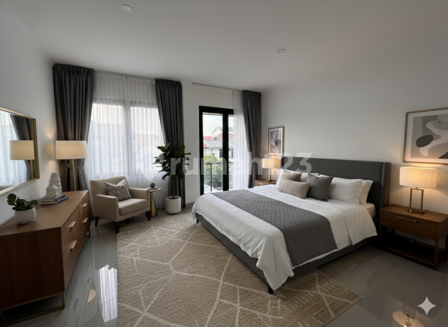 Luxury 3-Bedroom House in Cempaka Putih Near Labschool Rawamangun