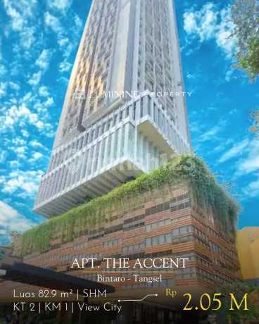 Dijual Apartemen Mewah The Accent, Bintaro, Tangerang Selatan