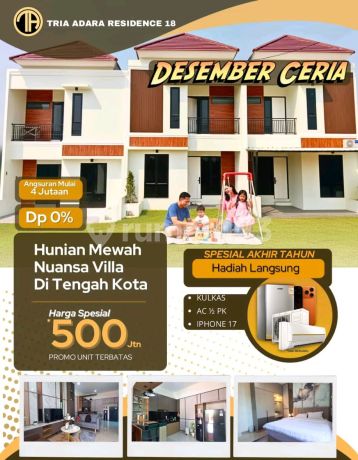 Hunian View Gunung Tanpa Dp di Serpong