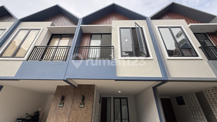 Rumah 2 Lantai Scandinavian di Cilandak, Desain Ala Apartement