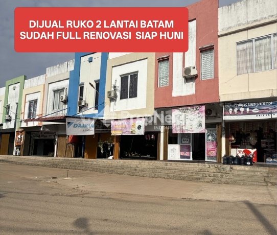 For Sale 2-Story Shop House in Taman Raya Cikitsu, Batam