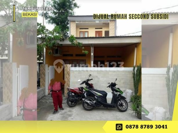 Jual Rumah CASH 2lantai 295JT dkt Tol di Bekasi Green City