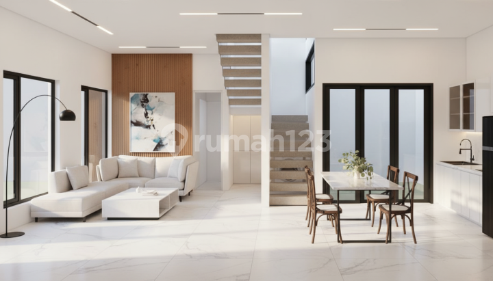 Rumah Modern 2 Lantai