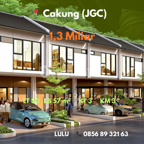 Dijual Rumah Modern 2 Lantai Florence Village di Cakung Jgc