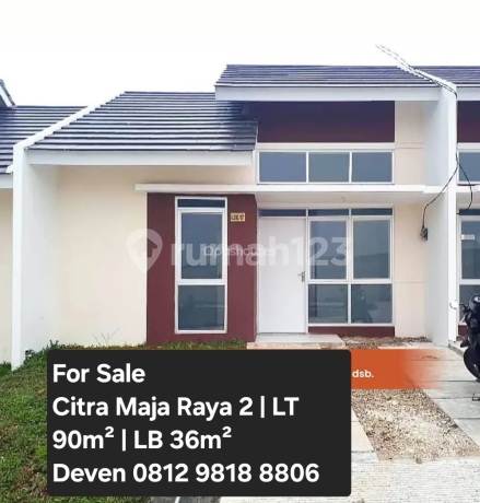 Dijual Rumah Citra Maja Raya 2 Lebak Banten Rumah Rapih