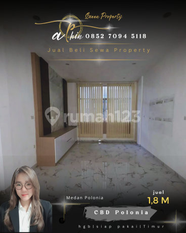 Ruko Bisnis Murah & Terawat di Cbd Polonia