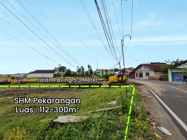 Best Selling Land in Jogja by the Main Road, Near UMY Campus