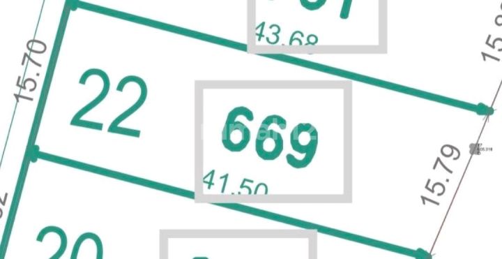 For Sale, Budi Asih Complex Land, HGB 669.0