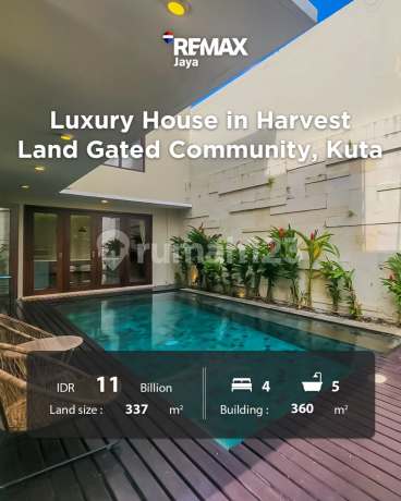 Luxury House In Harvest Land Gated Community Kuta