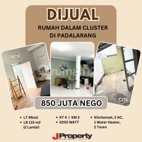 Well-Maintained House in a Cluster in Padalarang Well-Maintained House in a Cluster in Padalarang