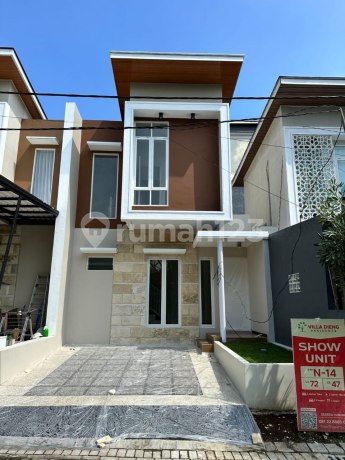 Ready-to-Occupy House in Villa Dieng Residence, Near Unme Malang