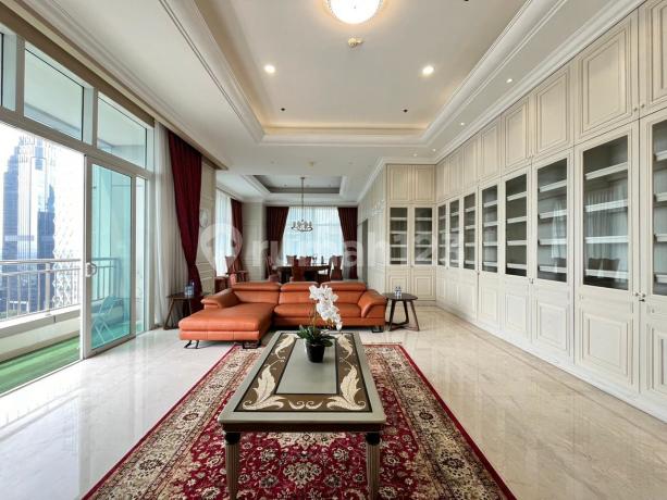 Apartment Pacific Place Residences 3 BR Bagus Furnished