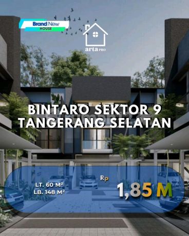 Rumah Nyaman di Dalam Cluster Bintaro Tanggerang Selatan