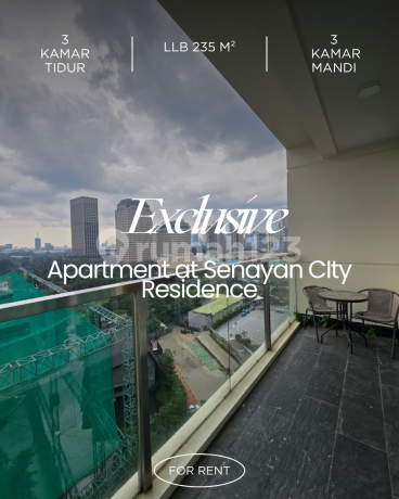 Elevated Living. Absolute Privacy. Prime Address. For Rent - Senayan City Residence | High Floor (15B) Elevated Living. Absolute Privacy. Prime Address. For Rent - Senayan City Residence | High Floor (15B)
