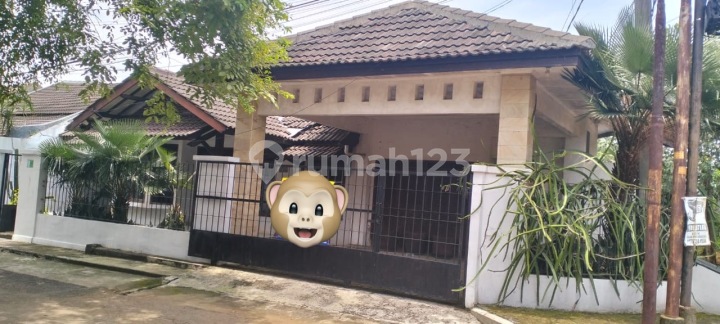 Jual Cepat Rumah Asri Cimanggu Permai Bogor