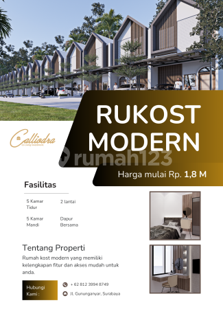 Calliodra Surabaya: Hunian Co-Living Eksklusif Pertama, Hanya Selangkah Dari Kampus Upn! Calliodra Surabaya: Hunian Co-Living Eksklusif Pertama, Hanya Selangkah Dari Kampus Upn!