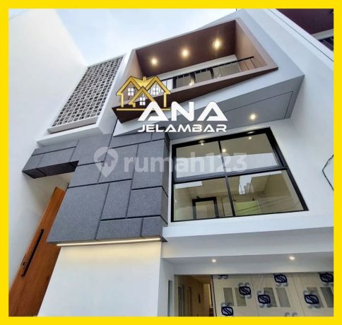 Ana Rumah Baru di Kav Polri Luas 7X15m 3Lt Minimalis Lokasi Nyaman Jelambar - * Good- Deal !!*