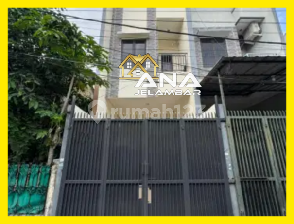 Ana House in Kav Polri Area 3.7x15m 3 Floors Flood-Free Jelambar - *Good Deal!!*