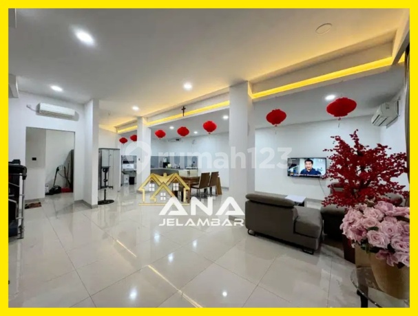 Ana* Rumah Hoek 3lt Luas 7.6x15m Furnish Nyaman Di Duri Kepa, Kebon Jeruk - * Good-deal!!*