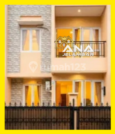 Ana Affordable House 2.5F Area 6x15m Ready to Occupied in Duri Kepa, Kebon Jeruk - *Good Deal!!*