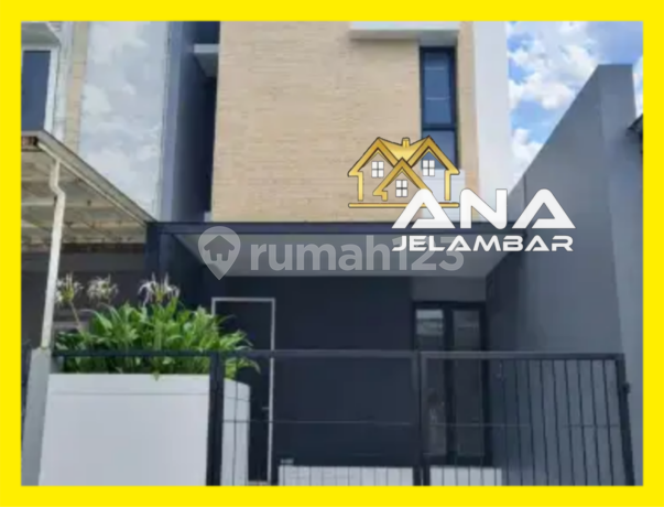 Nice House 3 Floors Area 5X20m Modern Minimalist Strategic Location in Taman Ratu, Tanjung Duren, Kebon Jeruk - * Good Deal !!*