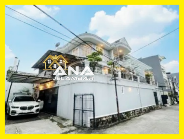Ana Rumah Hoki di Komp. Thi 3Lt Luas 12X16.5m, Lt.198m2 Semi Furnish Jelambar - * Good- Deal!! * Ana Rumah Hoki di Komp. Thi 3Lt Luas 12X16.5m, Lt.198m2 Semi Furnish Jelambar - * Good- Deal!! *