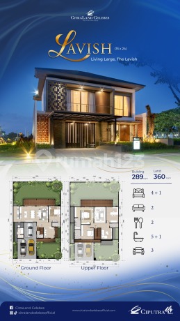 Siap Huni, Rumah, 2 Lantai, SHM, Dekat Tempat Ibadah, Ada di Lingkungan Islami