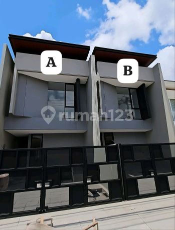 Rumah Baru Gress Model Modern Minimalis Lokasi Rungkut Surabaya Timur