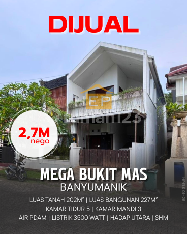 Dijual Rumah di Mega Bukit Mas Banyumanik Semarang