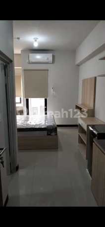[ Dijual Murah ] Apartemen Amega Crown Residence Lantai 9 - Studio Siap Huni & Modern [ Full Furnish & New ]