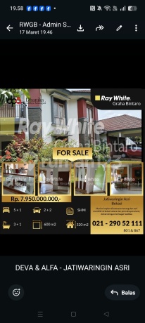 Jual Cepat Rumah Mewah 2 LT, Harga Update Terjangkau Nego Jual Cepat Rumah Mewah 2 LT, Harga Update Terjangkau Nego