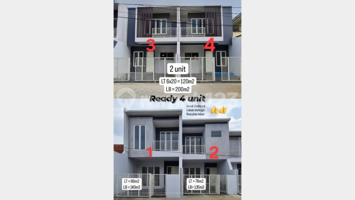 Rumah Bagus dan Lokasi Ciamiiiik di Jemur Andayani, Surabaya Rumah Bagus dan Lokasi Ciamiiiik di Jemur Andayani, Surabaya