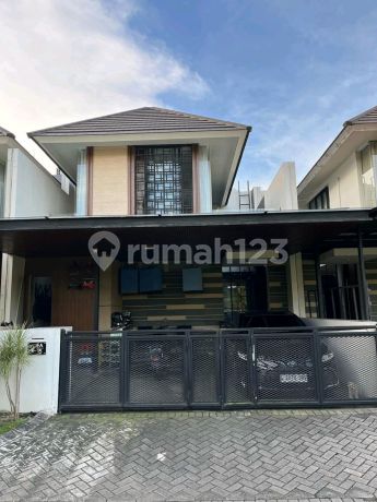 Rumah Modern Minimalis 2 Lantaifull Furnished - Prambanan Residence Surabaya Barat