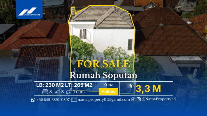 Rumah Minimalis Modern Aman & Tenang Area Gunung Soputan SHM