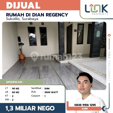 Dijual Rumah Siap Huni di Sukolilo Dian Regency Dijual Rumah Siap Huni di Sukolilo Dian Regency