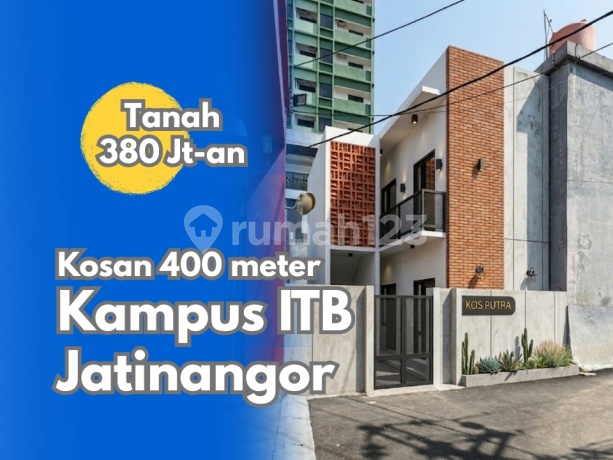Tanah Kosan Jatinangor Murah Hanya 400 Meter Itb