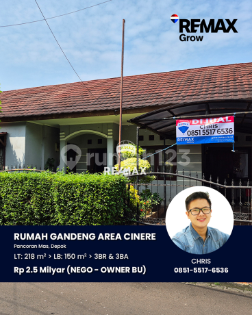 #0036 Dijual Cepat Owner Bu Rumah Gandeng Area Cinere Nego Sampai Deal #0036 Dijual Cepat Owner Bu Rumah Gandeng Area Cinere Nego Sampai Deal
