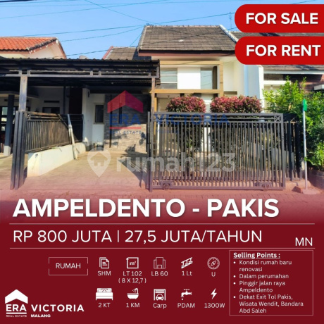 Dijual Rumah Dalam Perumahan Strategis - Pinggir Jalan Raya Dijual Rumah Dalam Perumahan Strategis - Pinggir Jalan Raya
