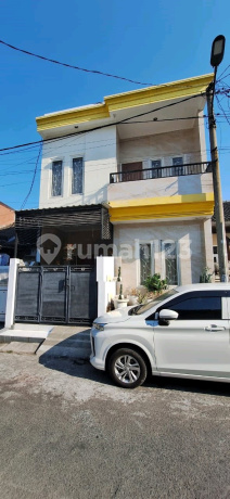 Rumah Dijual Surabaya Rungkut Wisma Medokan 2 Lantai SHM 3 Kamar Harga 1,25 Miliar