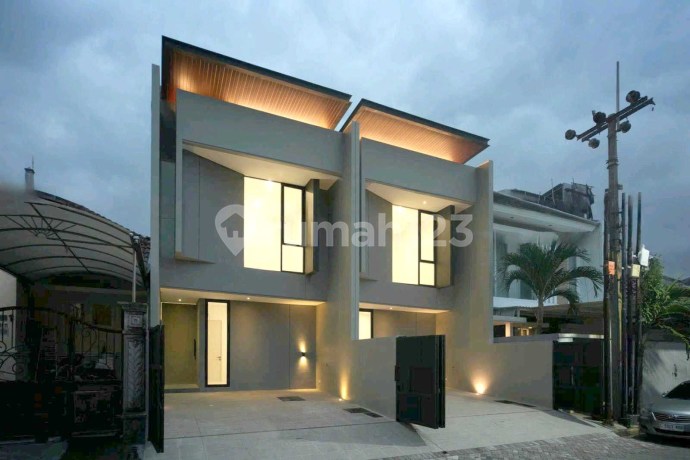 For Sale 2-Story House in Sutorejo Prima Indah, 1.9M, Land Area 90, Building Area 160, New Modern House in Mulyorejo, Rev.a253