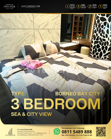 Borneo Bay City Type 3 Bedroom Luxury Mewah Borneo Bay City Type 3 Bedroom Luxury Mewah