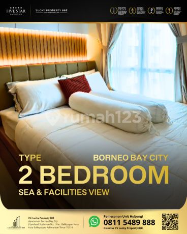 Borneo Bay City 2 Bedroom Luxury Jepang View Kolam & View Laut Borneo Bay City 2 Bedroom Luxury Jepang View Kolam & View Laut