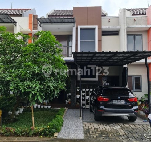 For Sale Beautiful Semi-Furnished House Raffles Hills Cibubur