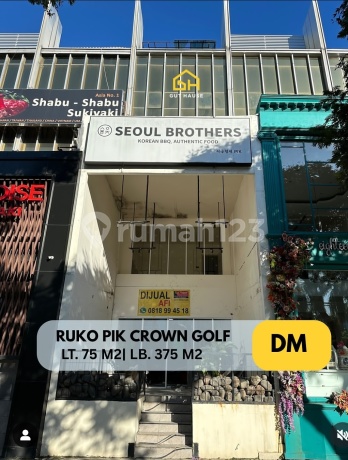 For Sale: Crown Golf Shop House, PIK