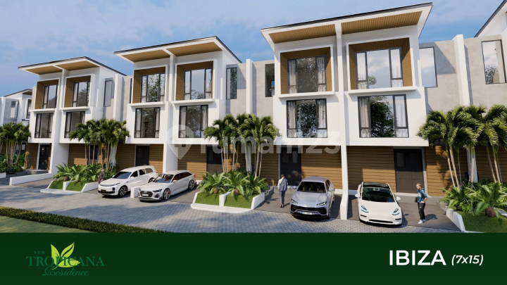Dijual New Tropicana Residence Tipe Ibiza | 3 Lantai, 3 KT Dijual New Tropicana Residence Tipe Ibiza | 3 Lantai, 3 KT