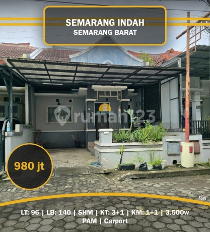 Jual Rumah 3 KT Semarang Indah Jual Rumah 3 KT Semarang Indah
